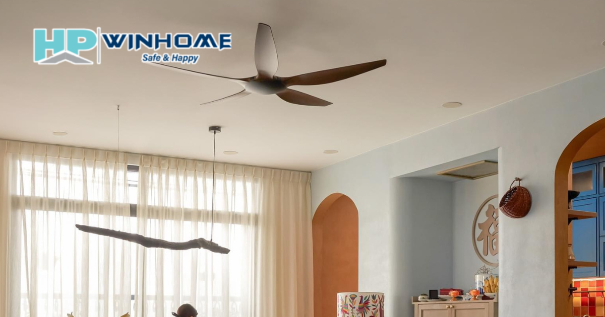 Quạt trần tạo nên sự hài hòa - Quạt trần Nha Trang