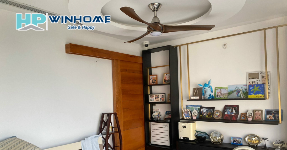 Quạt trần trang trí phòng ngủ hài hòa - Quạt Trần Nha Trang