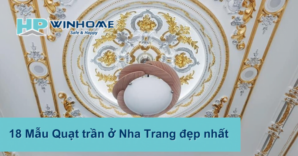 18 mẫu quạt trần nha trang đẹp nhất